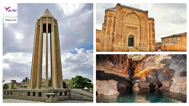 بلیط هواپیما تبریز همدان