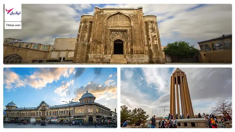 بلیط هواپیما شیراز همدان